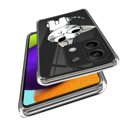 Phone Case for Xiaomi Redmi Note 13 5G Shell Pattern Printing Scratch-proof TPU Cover