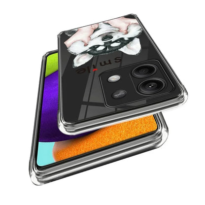 Phone Case for Xiaomi Redmi Note 13 5G Shell Pattern Printing Scratch-proof TPU Cover