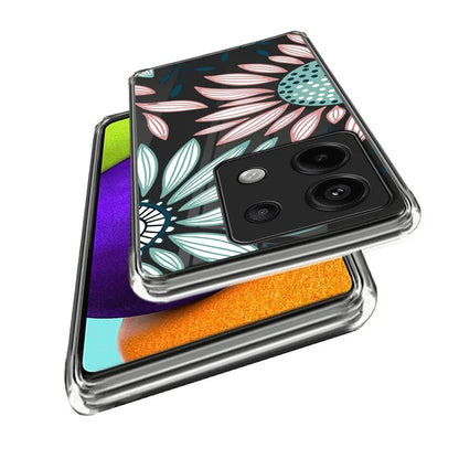 For Xiaomi Redmi Note 13 Pro 5G / Poco X6 5G Shockproof Case Pattern Printing TPU Phone Cover