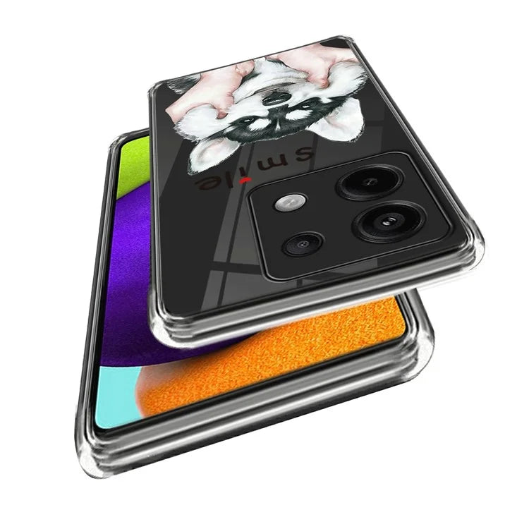 For Xiaomi Redmi Note 13 Pro 5G / Poco X6 5G Shockproof Case Pattern Printing TPU Phone Cover