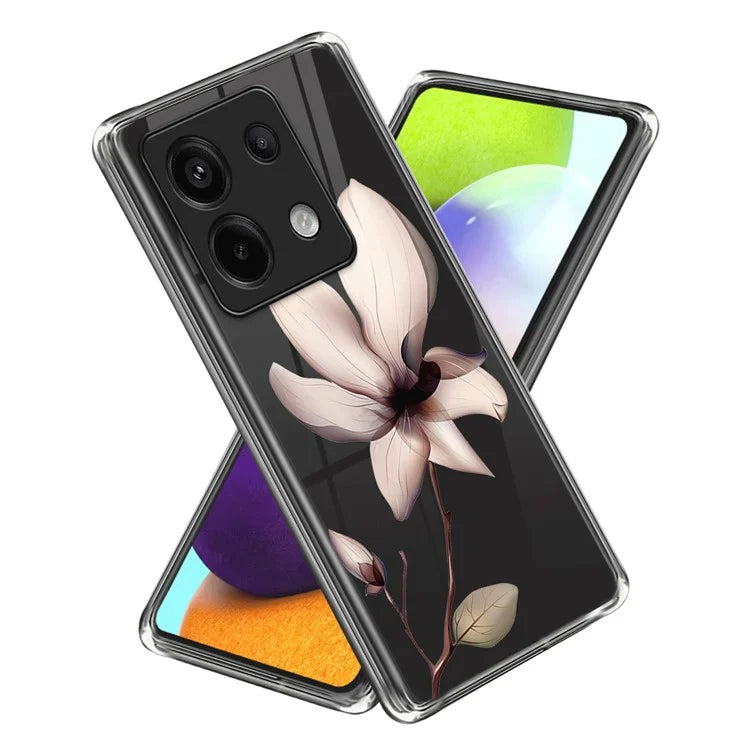 For Xiaomi Redmi Note 13 Pro 5G / Poco X6 5G Shockproof Case Pattern Printing TPU Phone Cover