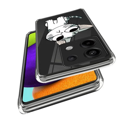 For Xiaomi Redmi Note 13 Pro 5G / Poco X6 5G Shockproof Case Pattern Printing TPU Phone Cover