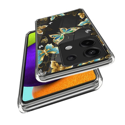 For Xiaomi Redmi Note 13 Pro 5G / Poco X6 5G Shockproof Case Pattern Printing TPU Phone Cover