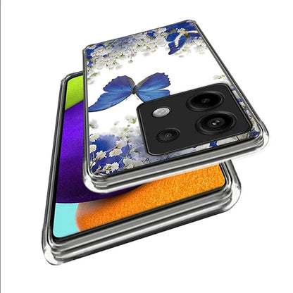 For Xiaomi Redmi Note 13 Pro 5G / Poco X6 5G Shockproof Case Pattern Printing TPU Phone Cover