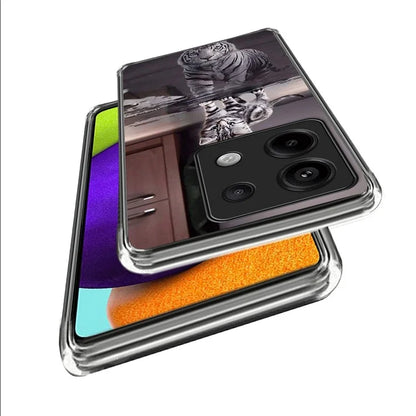 For Xiaomi Redmi Note 13 Pro 5G / Poco X6 5G Shockproof Case Pattern Printing TPU Phone Cover