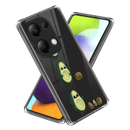 TPU Case for Xiaomi Redmi Note 13 Pro 4G / Poco M6 Pro 4G Shell Pattern Printing Phone Cover