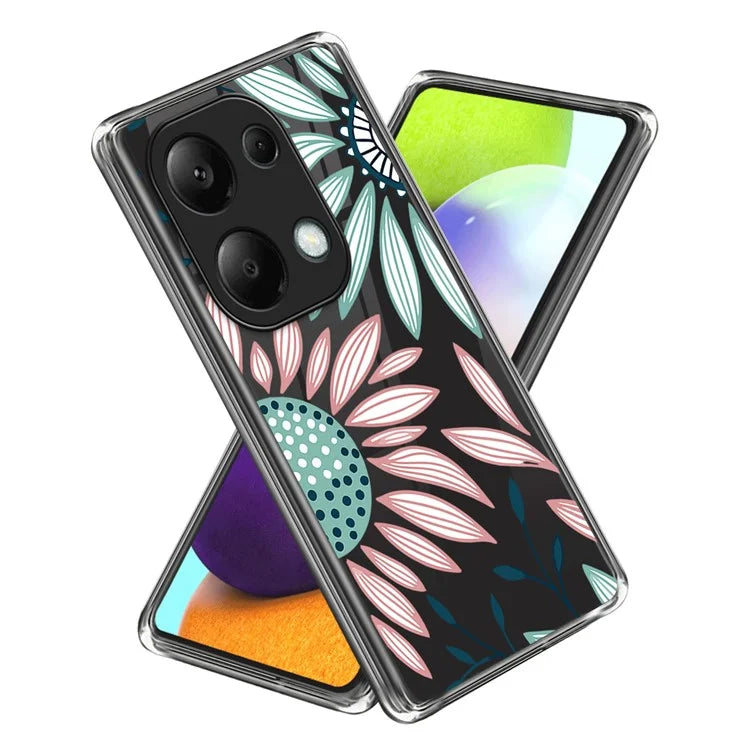 TPU Case for Xiaomi Redmi Note 13 Pro 4G / Poco M6 Pro 4G Shell Pattern Printing Phone Cover