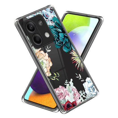 For Xiaomi Redmi Note 13 5G TPU Case Slim-Fit Pattern Printing Phone Back Protector