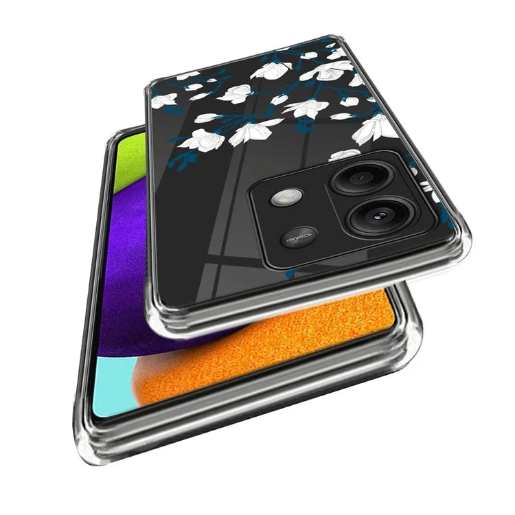 For Xiaomi Redmi Note 13 5G TPU Case Slim-Fit Pattern Printing Phone Back Protector
