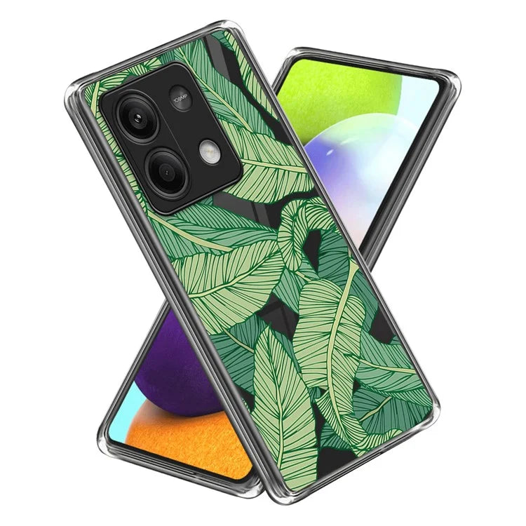 For Xiaomi Redmi Note 13 5G TPU Case Slim-Fit Pattern Printing Phone Back Protector