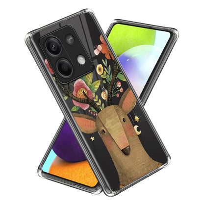 For Xiaomi Redmi Note 13 5G TPU Case Slim-Fit Pattern Printing Phone Back Protector