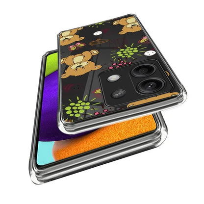 For Xiaomi Redmi Note 13 5G TPU Case Slim-Fit Pattern Printing Phone Back Protector
