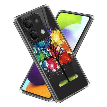 For Xiaomi Redmi Note 13 5G TPU Case Slim-Fit Pattern Printing Phone Back Protector