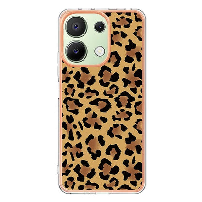 YB IMD Series-19 Style-D For Xiaomi Redmi Note 13 4G TPU Case Electroplated Pattern Phone Cover