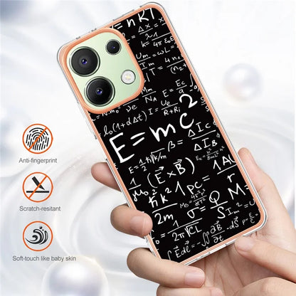 YB IMD Series-19 Style-D For Xiaomi Redmi Note 13 4G TPU Case Electroplated Pattern Phone Cover