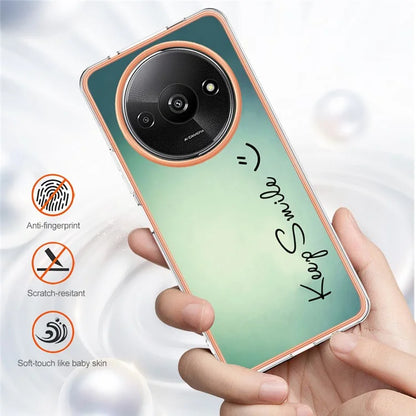 YB IMD Series-19 Style-D For Xiaomi Redmi A3+ Case Pattern Print TPU Ultra Thin Smart Phone Shell