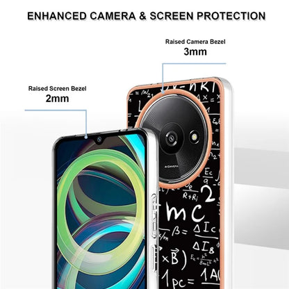 YB IMD Series-19 Style-D For Xiaomi Redmi A3+ Case Pattern Print TPU Ultra Thin Smart Phone Shell