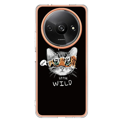YB IMD Series-19 Style-D For Xiaomi Redmi A3+ Case Pattern Print TPU Ultra Thin Smart Phone Shell