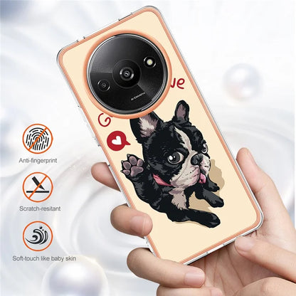 YB IMD Series-19 Style-D For Xiaomi Redmi A3+ Case Pattern Print TPU Ultra Thin Smart Phone Shell