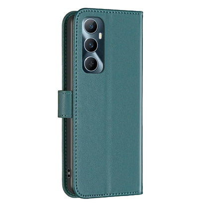 BINFEN COLOR BF17 For Realme C65 4G Wallet Case Folio Flip Leather Phone Cover