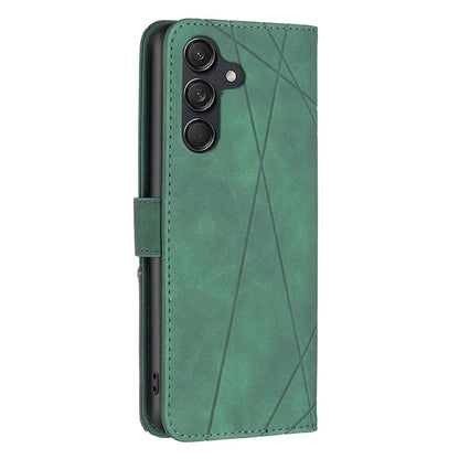 BINFEN COLOR BF05 For Samsung Galaxy M55 5G / C55 5G / F55 5G Wallet Case Geometric Leather Phone Cover
