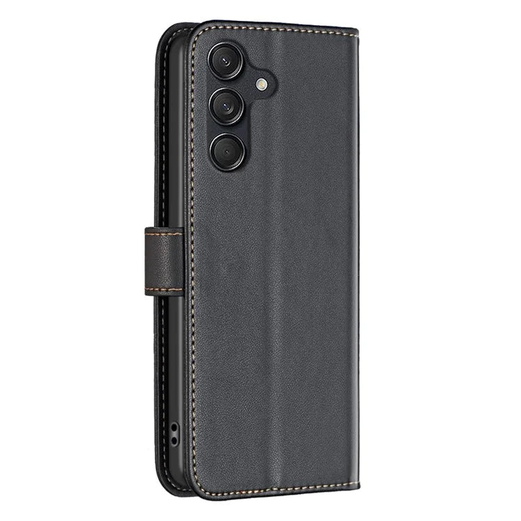BINFEN COLOR BF17 For Samsung Galaxy M55 5G / C55 5G / F55 5G Wallet Case Shockproof Leather Phone Cover