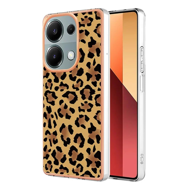 YB IMD Series-19 Style-D For Xiaomi Redmi Note 13 Pro 4G / Poco M6 Pro 4G Case Pattern Printed TPU Phone Cover