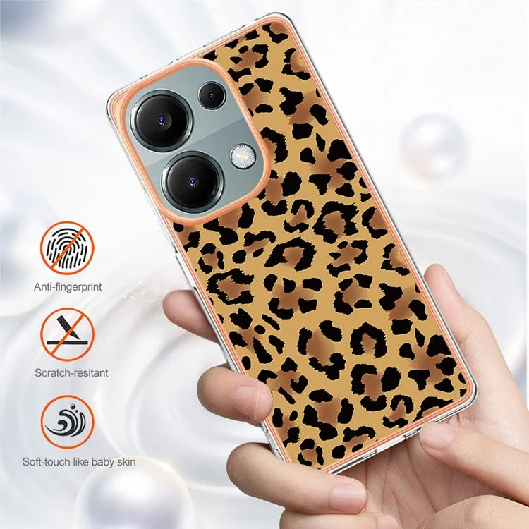YB IMD Series-19 Style-D For Xiaomi Redmi Note 13 Pro 4G / Poco M6 Pro 4G Case Pattern Printed TPU Phone Cover