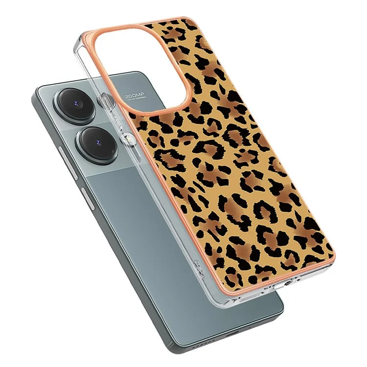 YB IMD Series-19 Style-D For Xiaomi Redmi Note 13 Pro 4G / Poco M6 Pro 4G Case Pattern Printed TPU Phone Cover