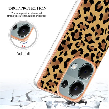 YB IMD Series-19 Style-D For Xiaomi Redmi Note 13 Pro 4G / Poco M6 Pro 4G Case Pattern Printed TPU Phone Cover