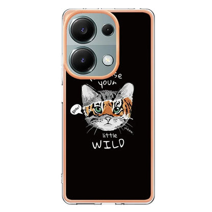 YB IMD Series-19 Style-D For Xiaomi Redmi Note 13 Pro 4G / Poco M6 Pro 4G Case Pattern Printed TPU Phone Cover