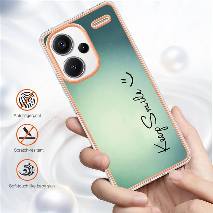 YB IMD Series-19 Style-D For Xiaomi Redmi Note 13 Pro+ 5G Case Soft TPU Electroplating Phone Cover