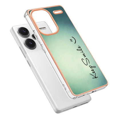 YB IMD Series-19 Style-D For Xiaomi Redmi Note 13 Pro+ 5G Case Soft TPU Electroplating Phone Cover
