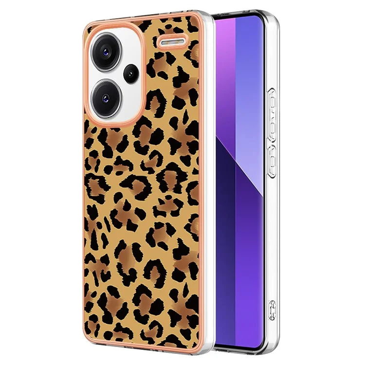 YB IMD Series-19 Style-D For Xiaomi Redmi Note 13 Pro+ 5G Case Soft TPU Electroplating Phone Cover