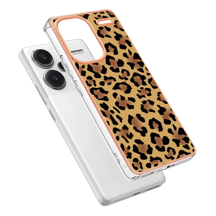YB IMD Series-19 Style-D For Xiaomi Redmi Note 13 Pro+ 5G Case Soft TPU Electroplating Phone Cover
