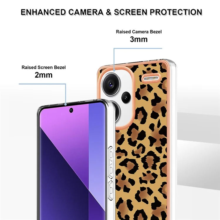 YB IMD Series-19 Style-D For Xiaomi Redmi Note 13 Pro+ 5G Case Soft TPU Electroplating Phone Cover