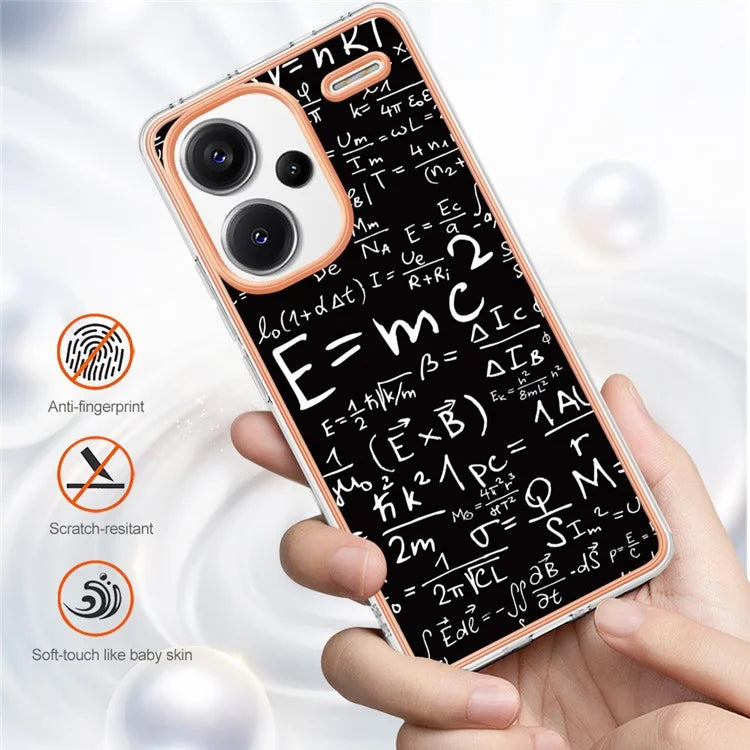 YB IMD Series-19 Style-D For Xiaomi Redmi Note 13 Pro+ 5G Case Soft TPU Electroplating Phone Cover