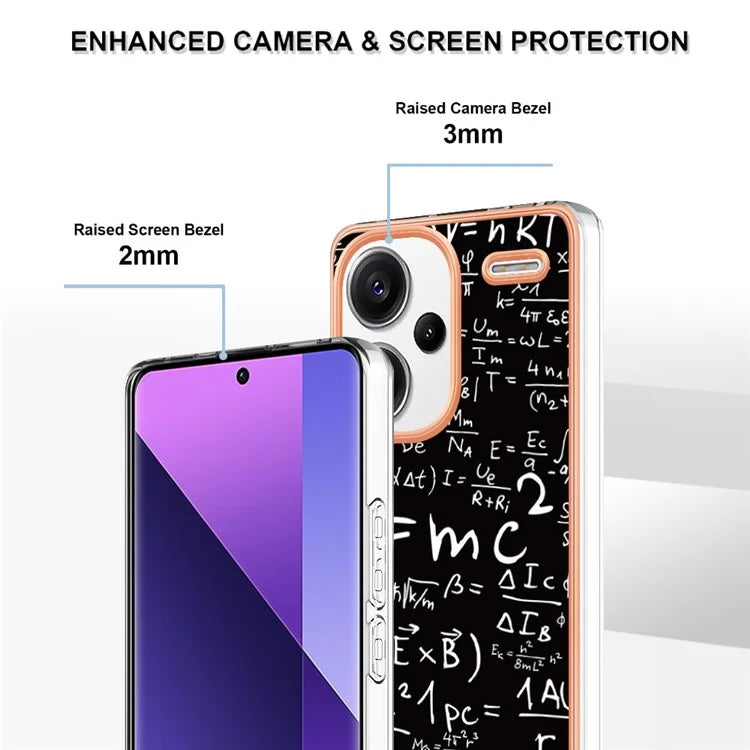 YB IMD Series-19 Style-D For Xiaomi Redmi Note 13 Pro+ 5G Case Soft TPU Electroplating Phone Cover