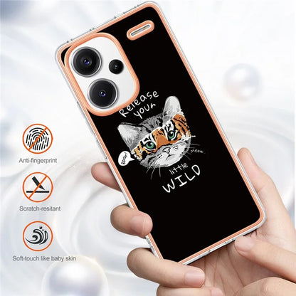YB IMD Series-19 Style-D For Xiaomi Redmi Note 13 Pro+ 5G Case Soft TPU Electroplating Phone Cover