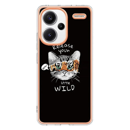 YB IMD Series-19 Style-D For Xiaomi Redmi Note 13 Pro+ 5G Case Soft TPU Electroplating Phone Cover