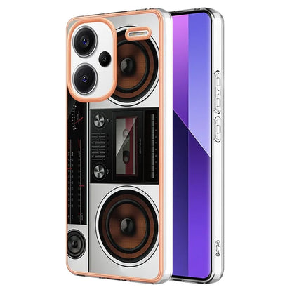 YB IMD Series-19 Style-D For Xiaomi Redmi Note 13 Pro+ 5G Case Soft TPU Electroplating Phone Cover