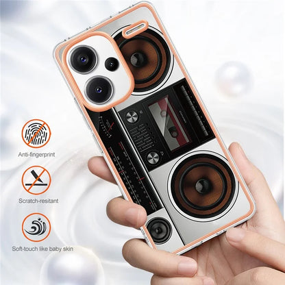 YB IMD Series-19 Style-D For Xiaomi Redmi Note 13 Pro+ 5G Case Soft TPU Electroplating Phone Cover