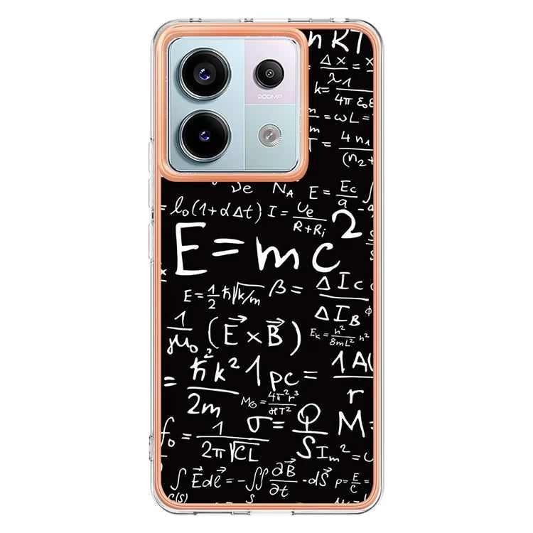 YB IMD Series-19 Style-D For Xiaomi Redmi Note 13 Pro 5G / Poco X6 5G Case Electroplating Phone TPU Cover