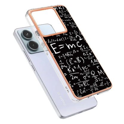 YB IMD Series-19 Style-D For Xiaomi Redmi Note 13 Pro 5G / Poco X6 5G Case Electroplating Phone TPU Cover
