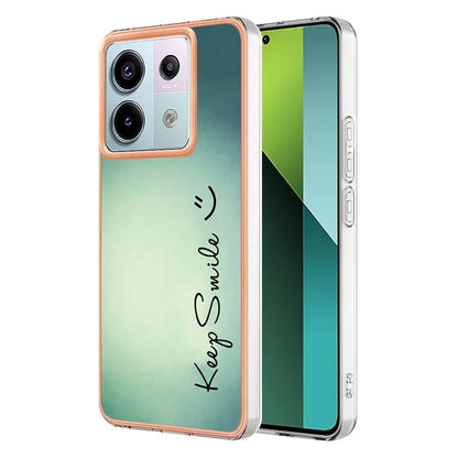 YB IMD Series-19 Style-D For Xiaomi Redmi Note 13 Pro 5G / Poco X6 5G Case Electroplating Phone TPU Cover