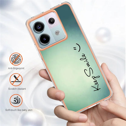 YB IMD Series-19 Style-D For Xiaomi Redmi Note 13 Pro 5G / Poco X6 5G Case Electroplating Phone TPU Cover