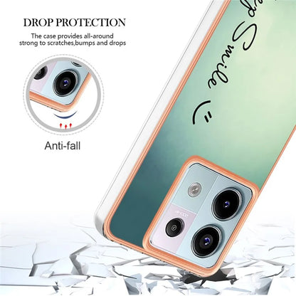 YB IMD Series-19 Style-D For Xiaomi Redmi Note 13 Pro 5G / Poco X6 5G Case Electroplating Phone TPU Cover