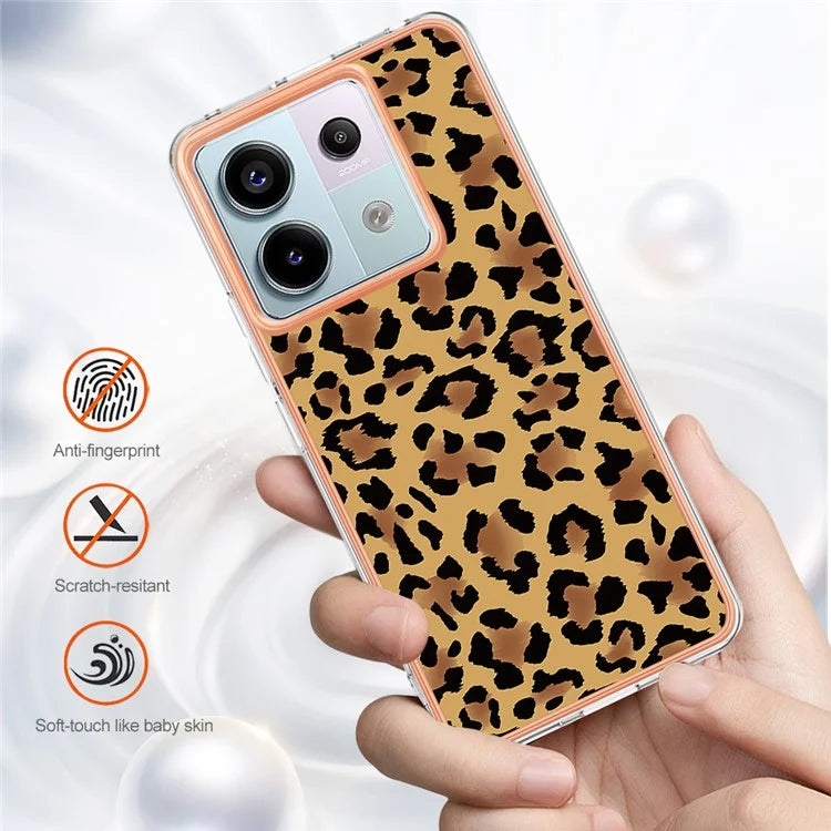 YB IMD Series-19 Style-D For Xiaomi Redmi Note 13 Pro 5G / Poco X6 5G Case Electroplating Phone TPU Cover