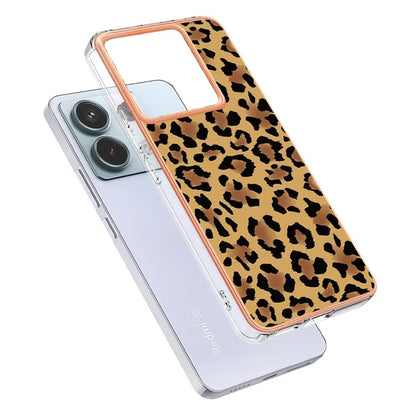 YB IMD Series-19 Style-D For Xiaomi Redmi Note 13 Pro 5G / Poco X6 5G Case Electroplating Phone TPU Cover