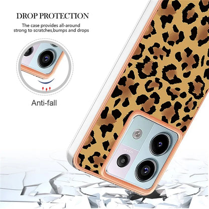 YB IMD Series-19 Style-D For Xiaomi Redmi Note 13 Pro 5G / Poco X6 5G Case Electroplating Phone TPU Cover